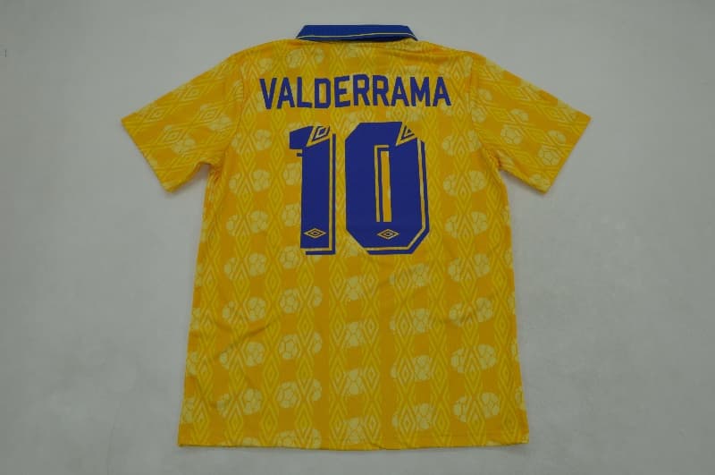 AAA(Thailand) Colombia 1993 Home Retro Soccer Jersey