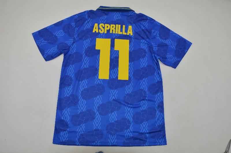 AAA(Thailand) Colombia 1994 Away Retro Soccer Jersey