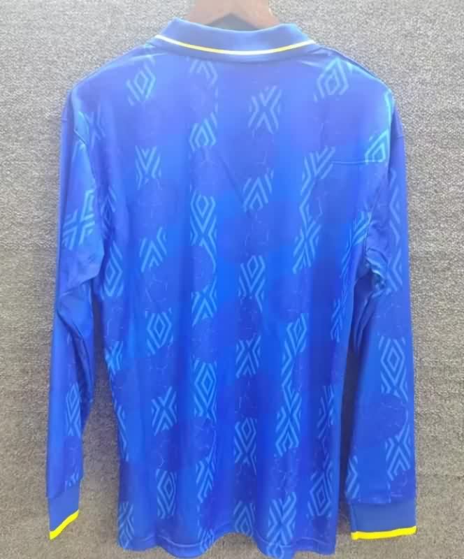 AAA(Thailand) Colombia 1994 Away Long Sleeve Retro Soccer Jersey
