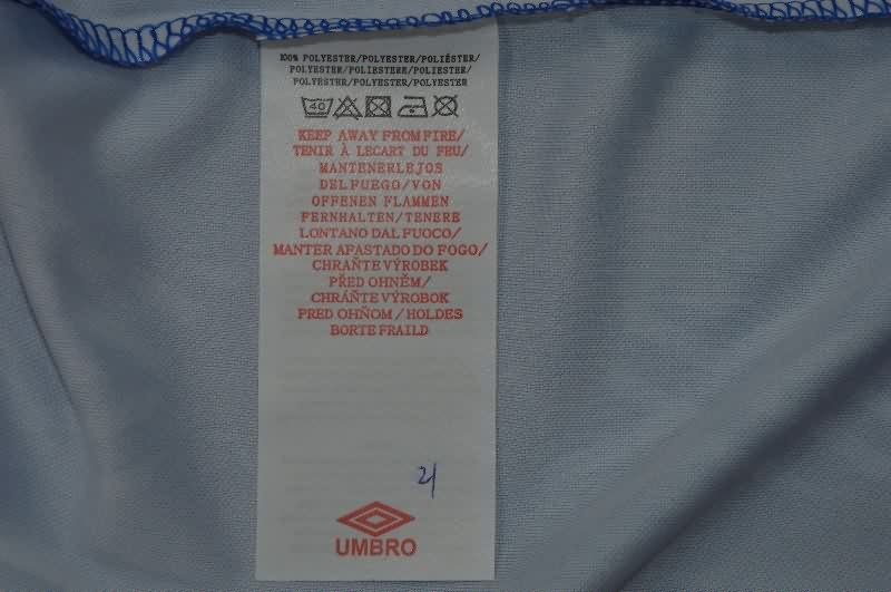 AAA(Thailand) Colombia 1994 Away Long Sleeve Retro Soccer Jersey