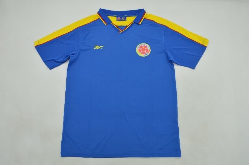 AAA(Thailand) Colombia 1998 Away Retro Soccer Jersey