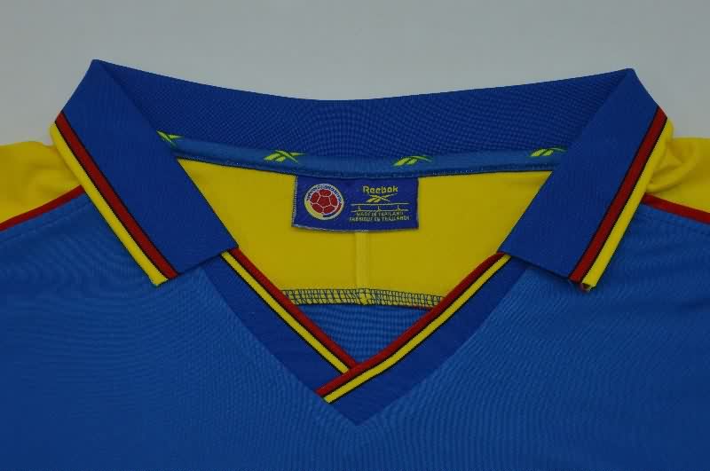 AAA(Thailand) Colombia 1998 Away Retro Soccer Jersey