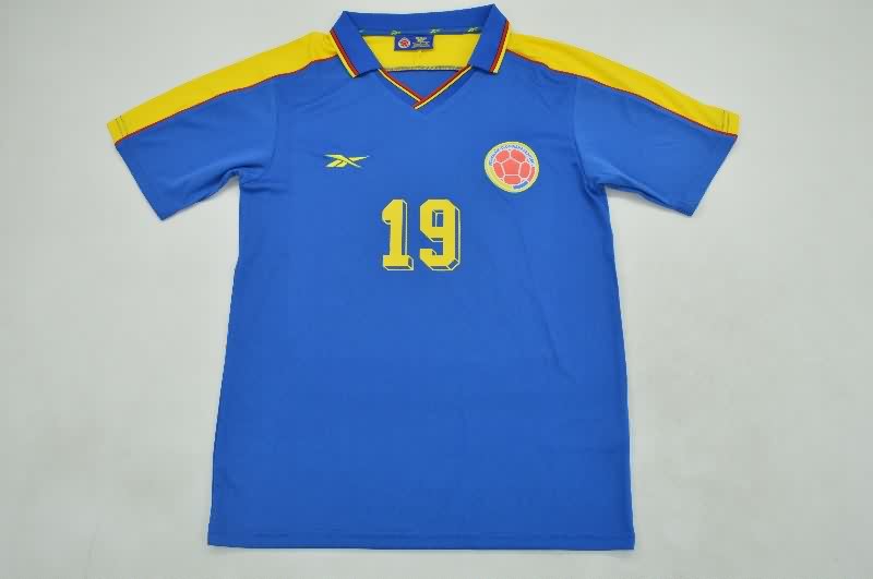 AAA(Thailand) Colombia 1998 Away Retro Soccer Jersey