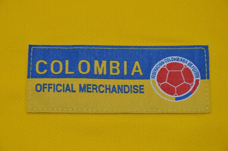AAA(Thailand) Colombia 1998 Home Retro Soccer Jersey