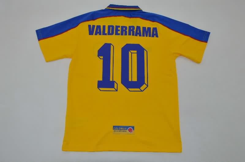 AAA(Thailand) Colombia 1998 Home Retro Soccer Jersey