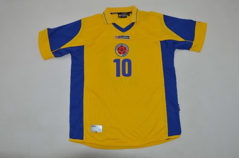 AAA(Thailand) Colombia 2003 Home Retro Soccer Jersey