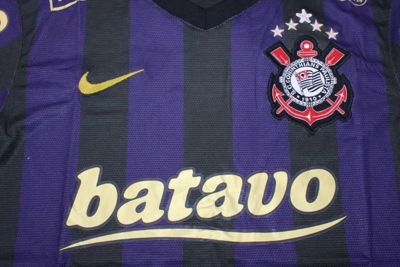 AAA(Thailand) Corinthians 2009/10 Away Retro Soccer Jersey