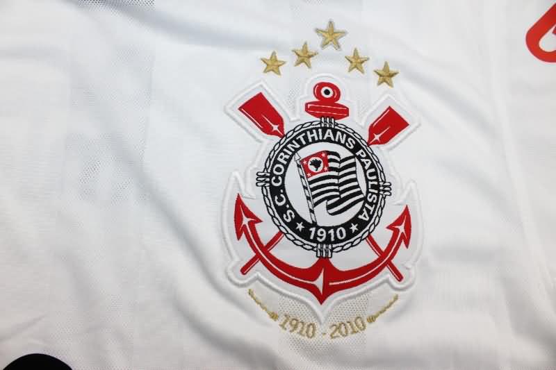 AAA(Thailand) Corinthians 2010/11 Home Retro Soccer Jersey