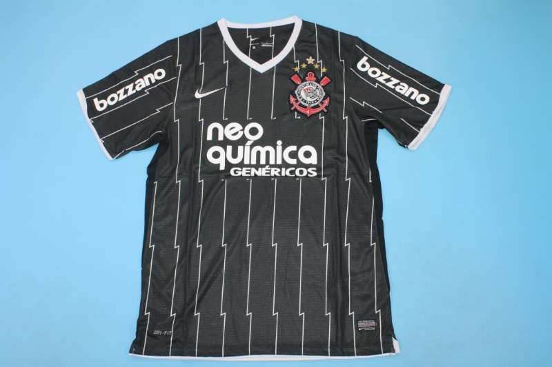 AAA(Thailand) Corinthians 2011/12 Away Retro Soccer Jersey