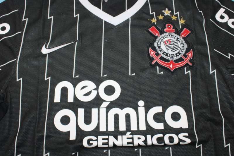 AAA(Thailand) Corinthians 2011/12 Away Retro Soccer Jersey