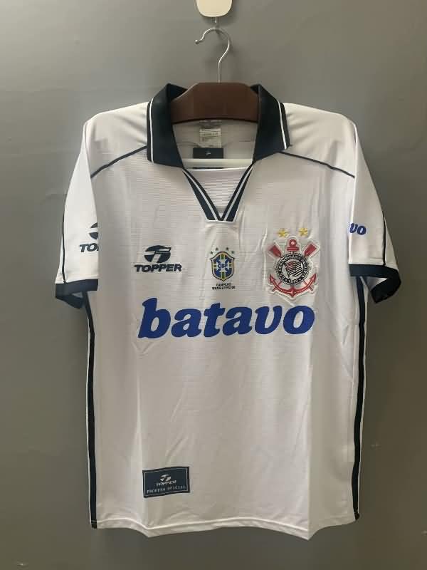 AAA(Thailand) Corinthians 1999 Home Retro Soccer Jersey