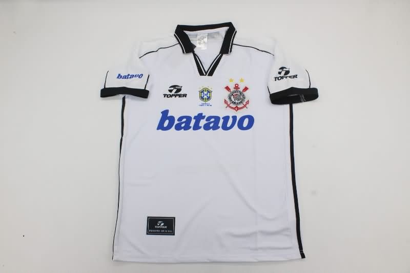 AAA(Thailand) Corinthians 1999 Home Retro Soccer Jersey