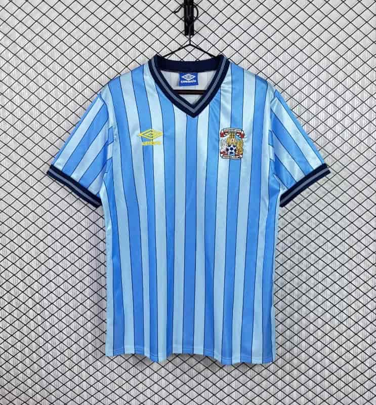 AAA(Thailand) Coventry City 1983/84 Home Retro Soccer Jersey AAA(Thailand) Coventry City 1983/84 Home Retro Soccer Jersey
