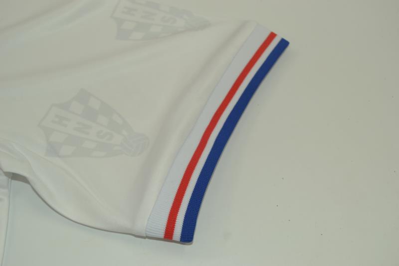 AAA(Thailand) Croatia 1998 Home Retro Soccer Jersey