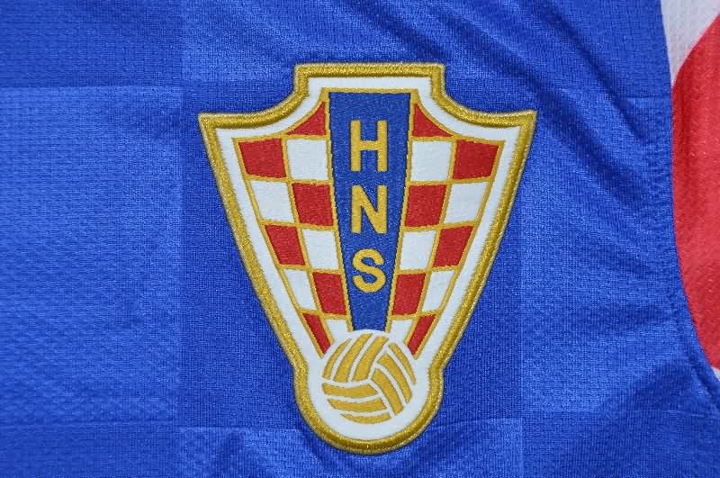 AAA(Thailand) Croatia 2010 Away Retro Soccer Jersey