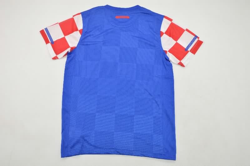 AAA(Thailand) Croatia 2010 Away Retro Soccer Jersey