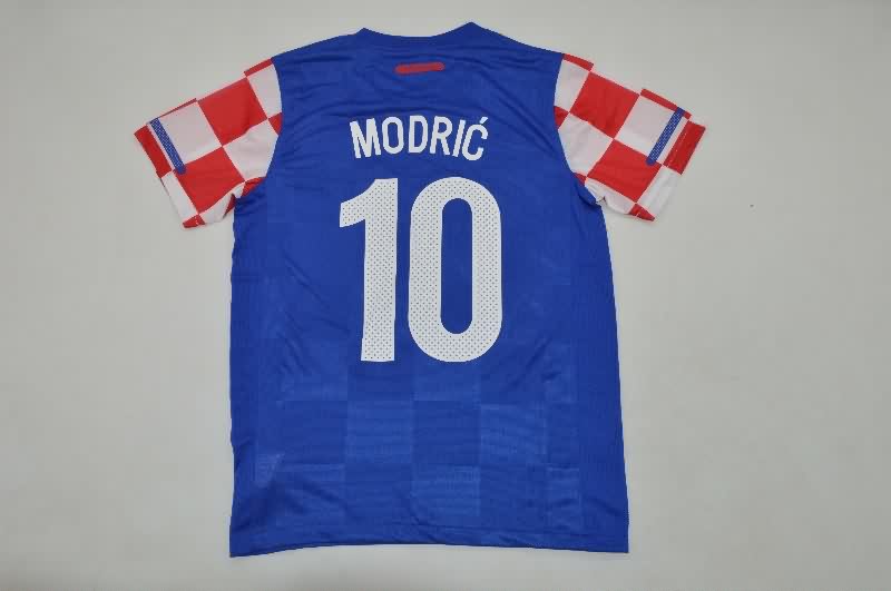 AAA(Thailand) Croatia 2010 Away Retro Soccer Jersey