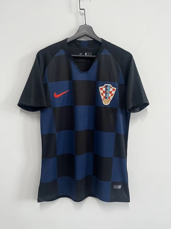 AAA(Thailand) Croatia 2018 Away Retro Soccer Jersey