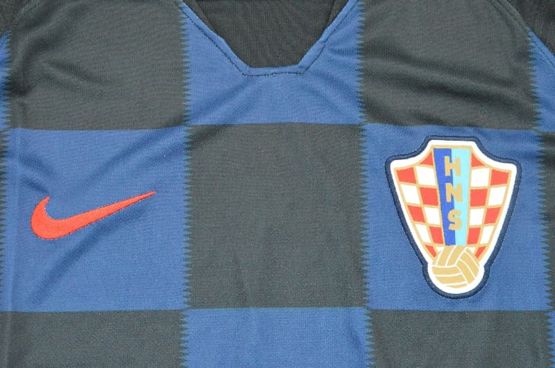 AAA(Thailand) Croatia 2018 Away Retro Soccer Jersey