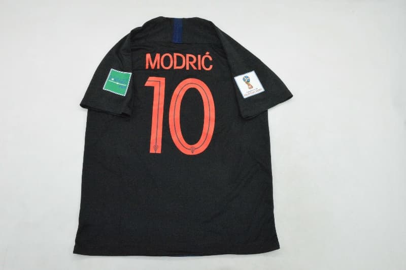 AAA(Thailand) Croatia 2018 Away Retro Soccer Jersey