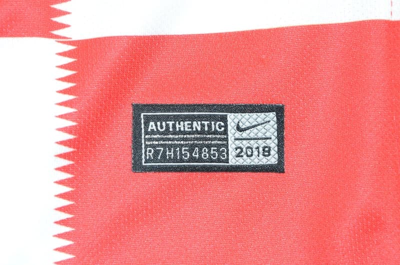 AAA(Thailand) Croatia 2018 Home Retro Soccer Jersey