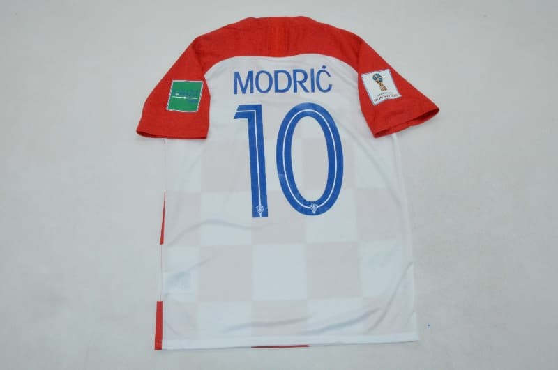 AAA(Thailand) Croatia 2018 Home Retro Soccer Jersey