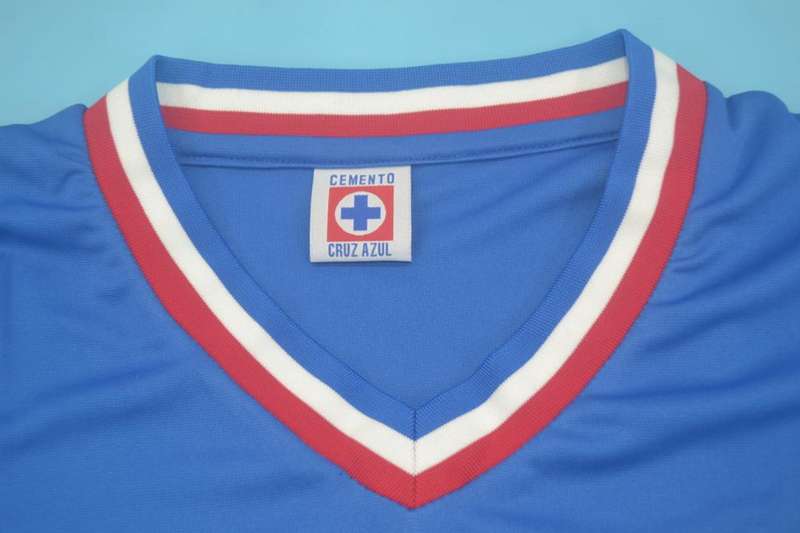 AAA(Thailand) Cruz Azul 1973/74 Home Retro Soccer Jersey