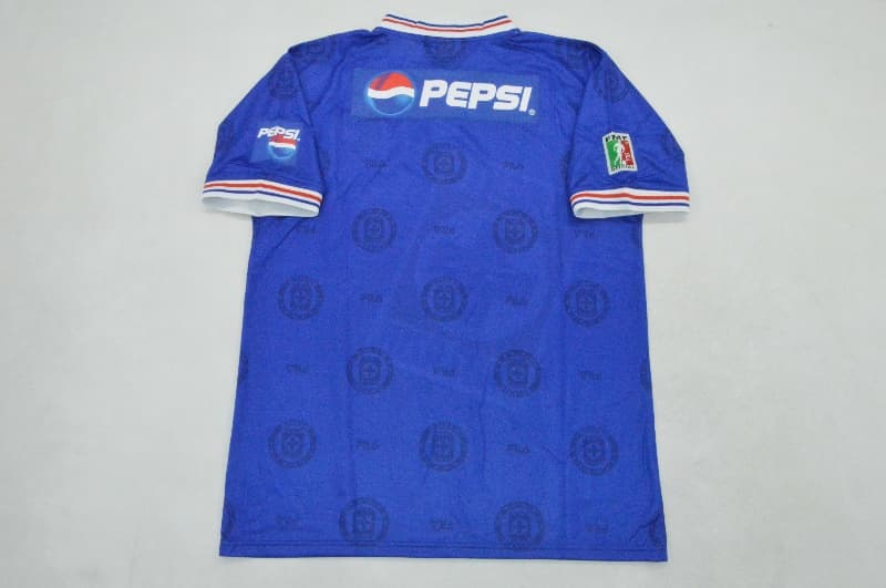 AAA(Thailand) Cruz Azul 1998/99 Home Retro Soccer Jersey