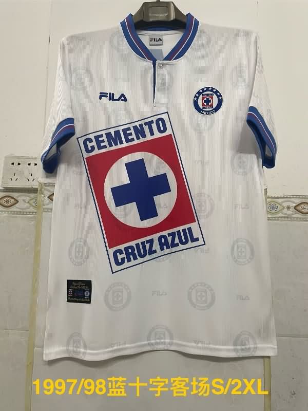 AAA(Thailand) Cruz Azul 1999/00 Away Retro Soccer Jersey