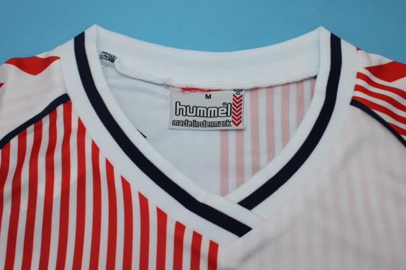 AAA(Thailand) Denmark 1986 Away Retro Soccer Jersey