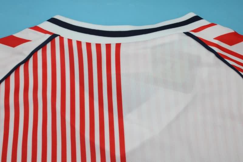 AAA(Thailand) Denmark 1986 Away Retro Soccer Jersey