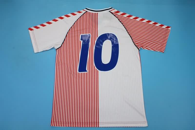 AAA(Thailand) Denmark 1986 Away Retro Soccer Jersey