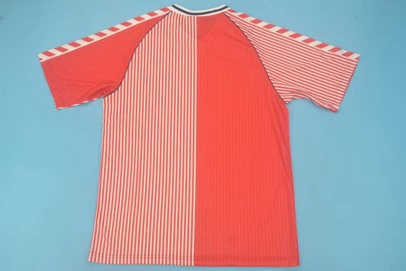 AAA(Thailand) Denmark 1986 Home Retro Soccer Jersey