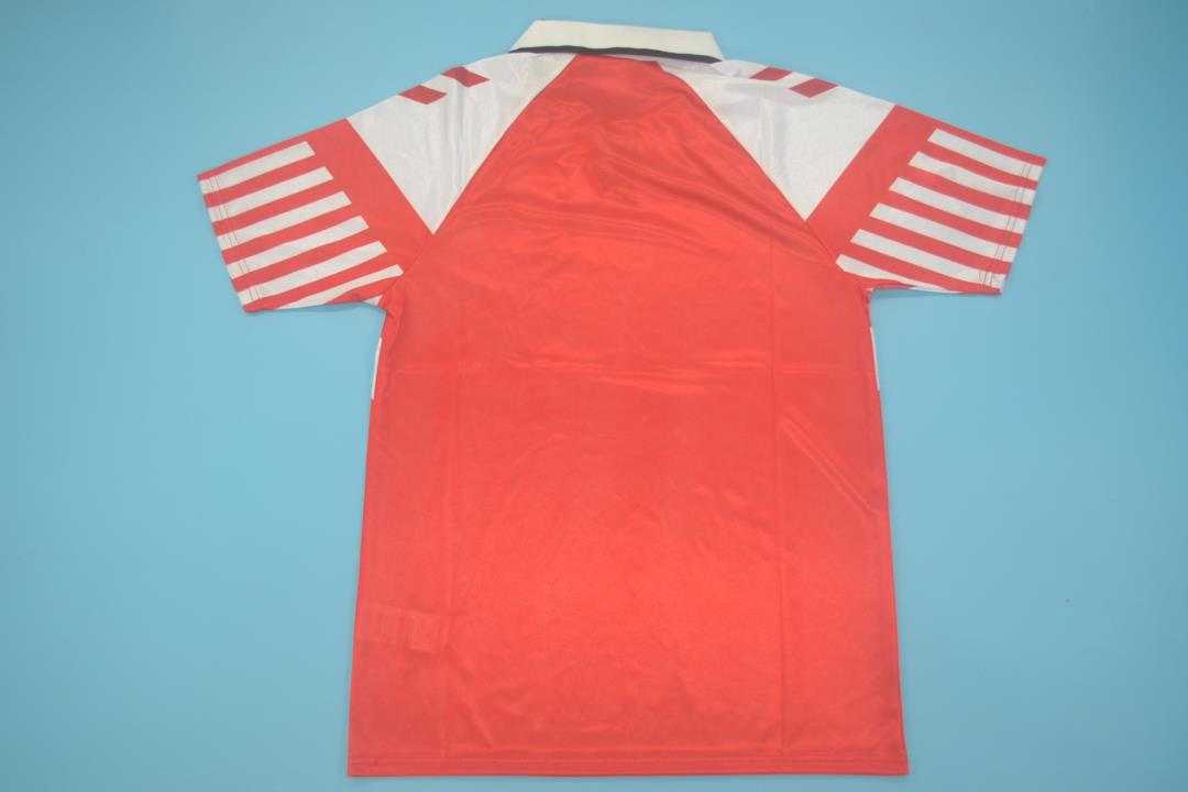 AAA(Thailand) Denmark 1992 Home Retro Soccer Jersey