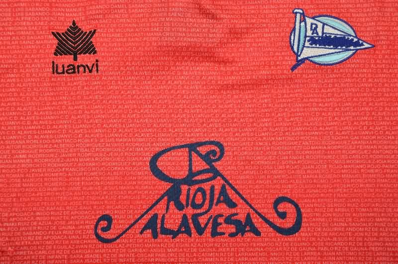 AAA(Thailand) Deportivo Alaves 2000/02 Away Retro Soccer Jersey