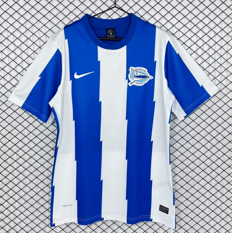 AAA(Thailand) Deportivo Alaves 2011/12 Home Retro Soccer Jersey