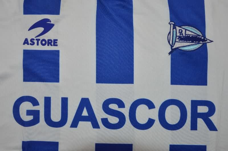 AAA(Thailand) Deportivo Alaves 1998/99 Home Retro Soccer Jersey