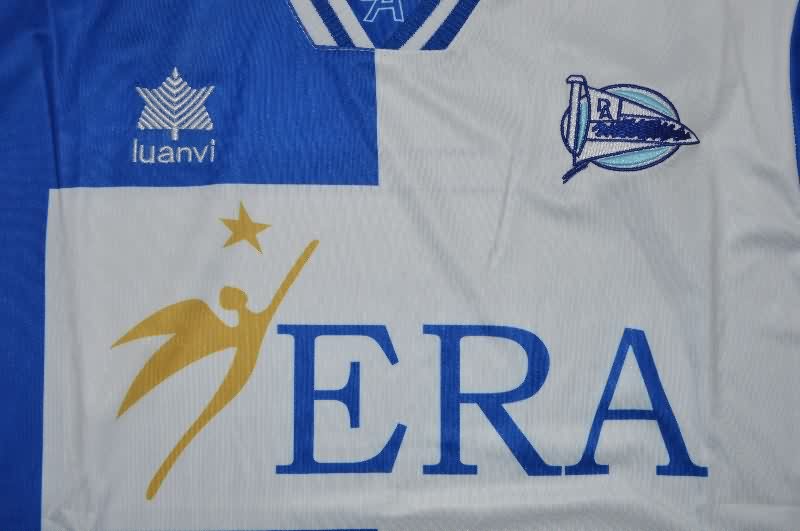 AAA(Thailand) Deportivo Alaves 1999/00 Home Retro Soccer Jersey