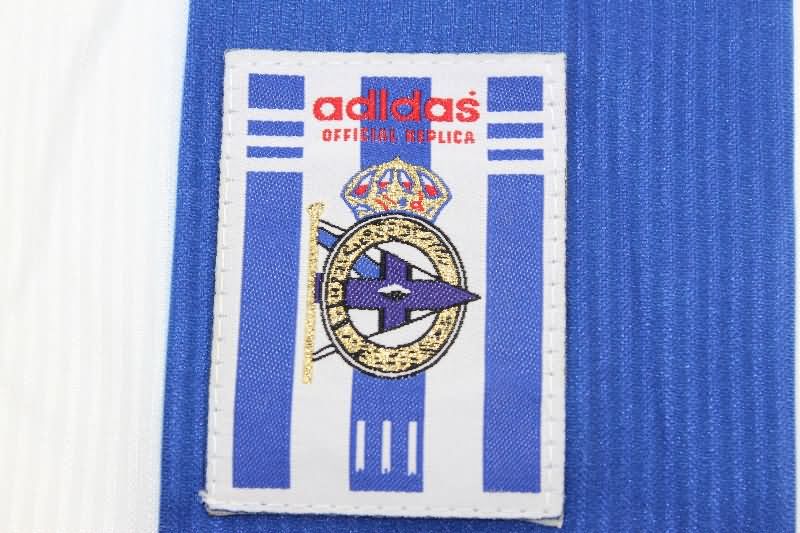 AAA(Thailand) Deportivo La Coruna 1999/00 Home Retro Soccer Jersey