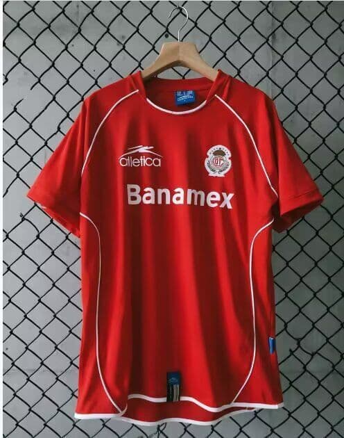 AAA(Thailand) Deportivo Toluca 2005/06 Home Retro Soccer Jersey