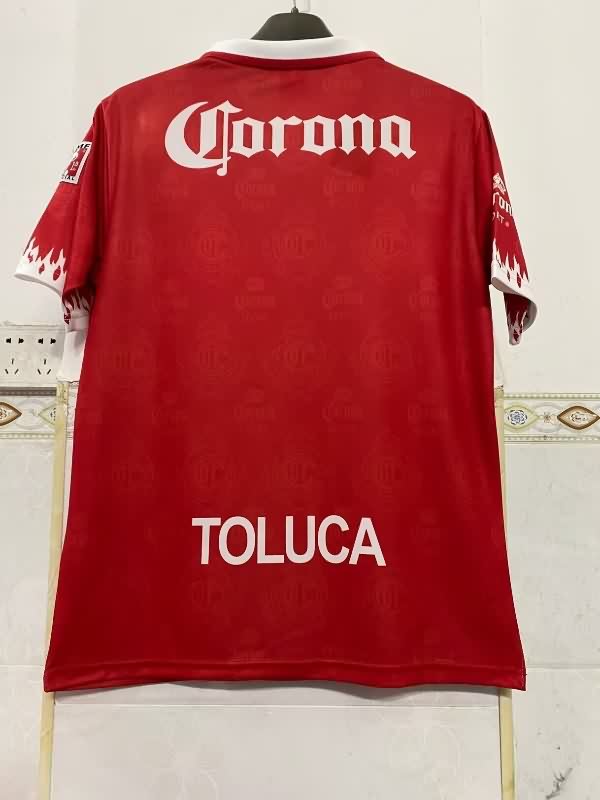 AAA(Thailand) Deportivo Toluca 1997/98 Home Retro Soccer Jersey