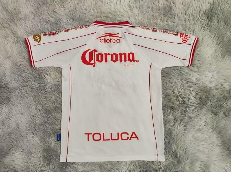 AAA(Thailand) Deportivo Toluca 1999/00 Away Retro Soccer Jersey