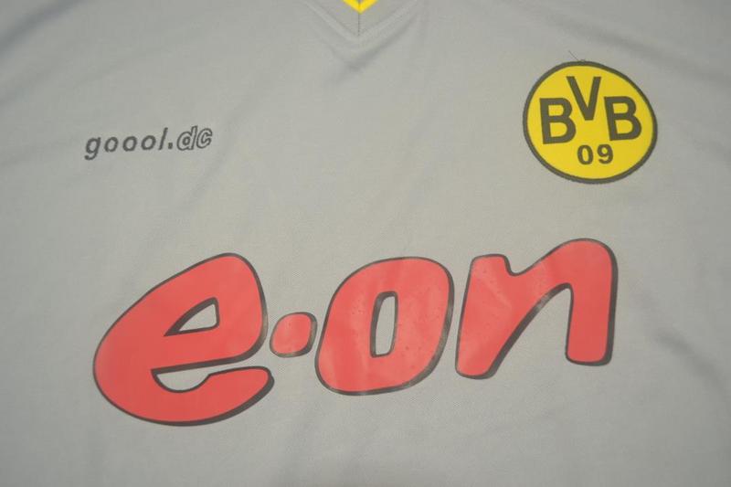 AAA(Thailand) Dortmund 2000/01 Away Retro Soccer Jersey