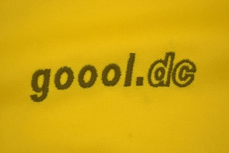 AAA(Thailand) Dortmund 2001/02 Home Retro Soccer Jersey