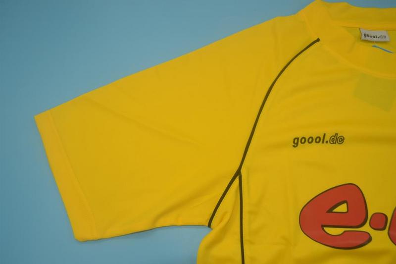 AAA(Thailand) Dortmund 2001/02 Home Retro Soccer Jersey