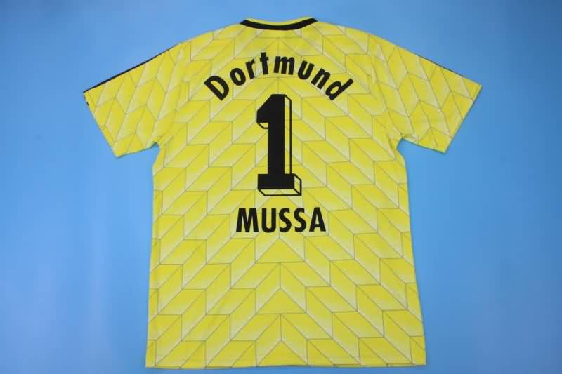 AAA(Thailand) Dortmund 1988 Home Retro Soccer Jersey