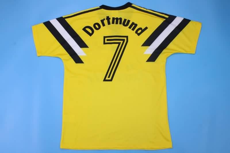 AAA(Thailand) Dortmund 1989 Home Retro Soccer Jersey