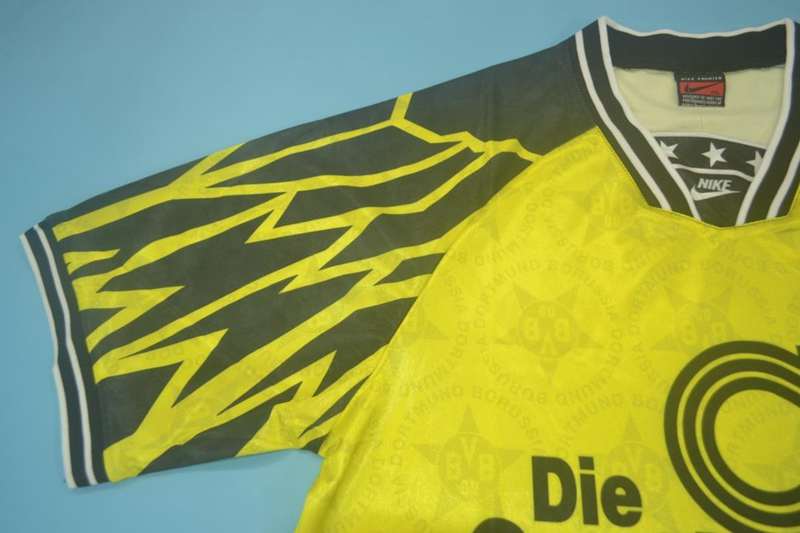 AAA(Thailand) Dortmund 1994/95 Home Retro Soccer Jersey