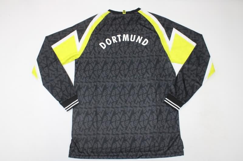 AAA(Thailand) Dortmund 1995/96 Away Long Sleeve Retro Soccer Jersey