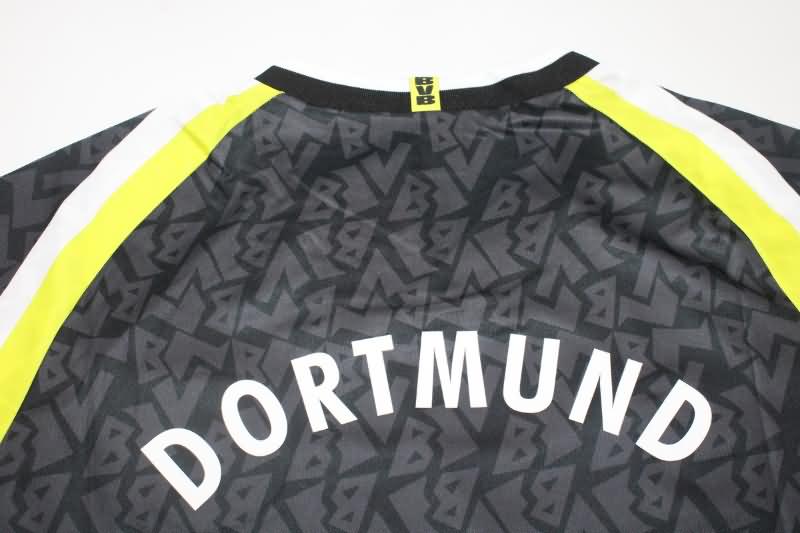 AAA(Thailand) Dortmund 1995/96 Away Long Sleeve Retro Soccer Jersey